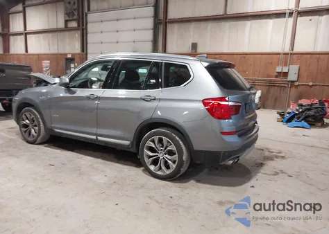 2016 BMW X3 xDrive28I z USA, uszkodzony, nr VIN 5UXWX9C59G0D93896